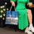 Greece Christmas Tote Bag Saint Basil Kala Cristouyenna - Wonder Print Shop
