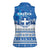 Greece Christmas Women Sleeveless Polo Shirt Saint Basil Kala Cristouyenna - Wonder Print Shop