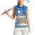 Greece Christmas Women Sleeveless Polo Shirt Saint Basil Kala Cristouyenna - Wonder Print Shop
