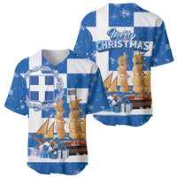 Greece Karavaki Christmas Baseball Jersey Merry Chirstmas 2025 - Wonder Print Shop