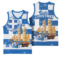 Greece Karavaki Christmas Basketball Jersey Merry Chirstmas 2025 - Wonder Print Shop