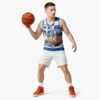 Greece Karavaki Christmas Basketball Jersey Merry Chirstmas 2025 - Wonder Print Shop