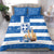 Greece Karavaki Christmas Bedding Set Merry Chirstmas 2025 - Wonder Print Shop