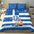 Greece Karavaki Christmas Bedding Set Merry Chirstmas 2025 - Wonder Print Shop