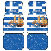 Greece Karavaki Christmas Car Mats Merry Chirstmas 2025 - Wonder Print Shop