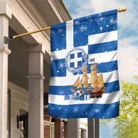 Greece Karavaki Christmas Garden Flag Merry Chirstmas 2025 - Wonder Print Shop