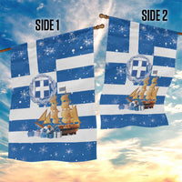 Greece Karavaki Christmas Garden Flag Merry Chirstmas 2025 - Wonder Print Shop