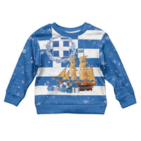 Greece Karavaki Christmas Kid Ugly Christmas Sweater Merry Chirstmas 2025 - Wonder Print Shop