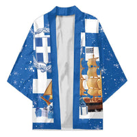 Greece Karavaki Christmas Kimono Merry Chirstmas 2025 - Wonder Print Shop