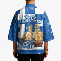 Greece Karavaki Christmas Kimono Merry Chirstmas 2025 - Wonder Print Shop
