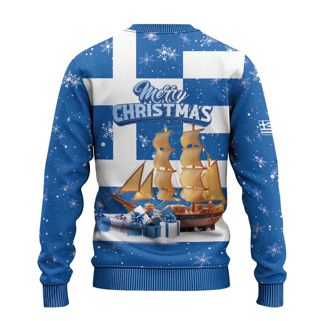 Greece Karavaki Christmas Ugly Christmas Sweater Merry Chirstmas 2025 - Wonder Print Shop