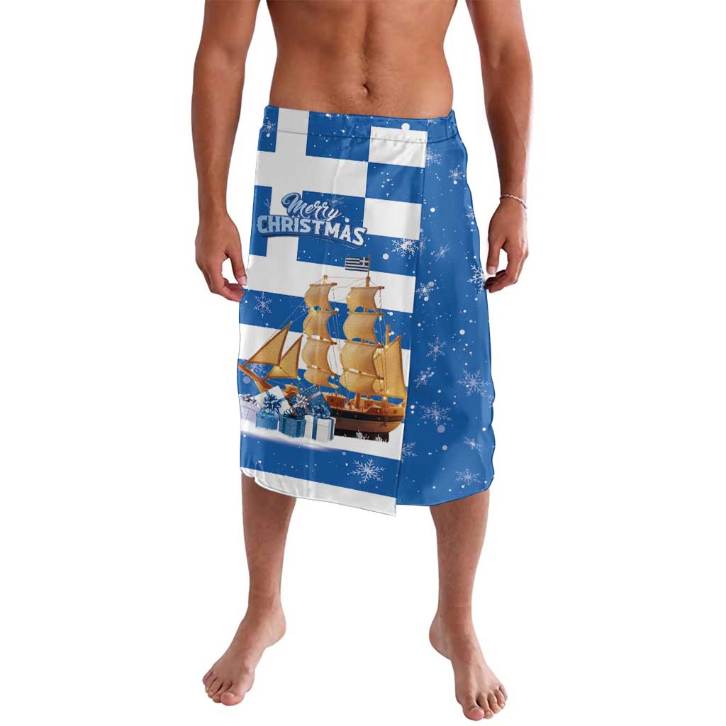 Greece Karavaki Christmas Lavalava Merry Chirstmas 2025 - Wonder Print Shop