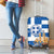 Greece Karavaki Christmas Luggage Cover Merry Chirstmas 2025 - Wonder Print Shop