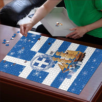 Greece Karavaki Christmas Puzzle Merry Chirstmas 2025 - Wonder Print Shop