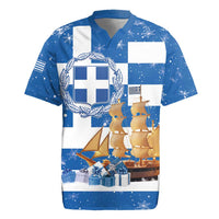 Greece Karavaki Christmas Rugby Jersey Merry Chirstmas 2025 - Wonder Print Shop
