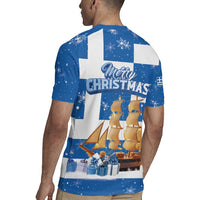 Greece Karavaki Christmas Rugby Jersey Merry Chirstmas 2025 - Wonder Print Shop