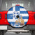 Greece Karavaki Christmas Spare Tire Cover Merry Chirstmas 2025 - Wonder Print Shop