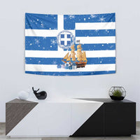 Greece Karavaki Christmas Tapestry Merry Chirstmas 2025 - Wonder Print Shop