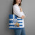 Greece Karavaki Christmas Tote Bag Merry Chirstmas 2025 - Wonder Print Shop