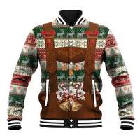 Germany Bavarian Christmas Baseball Jacket German Heritage Costume - Wonder Print Shop