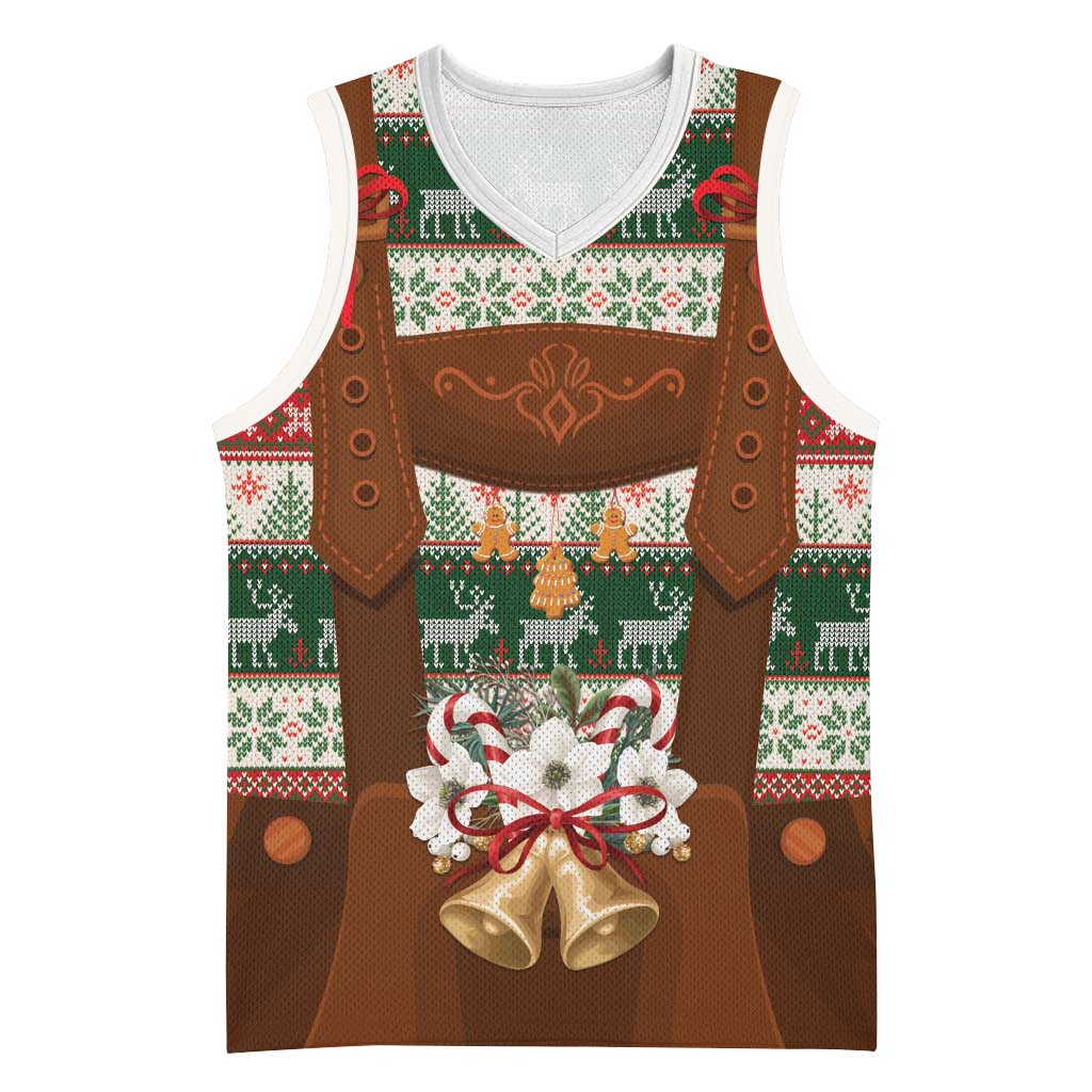 Germany Bavarian Christmas Basketball Jersey German Heritage Costume - Wonder Print Shop
