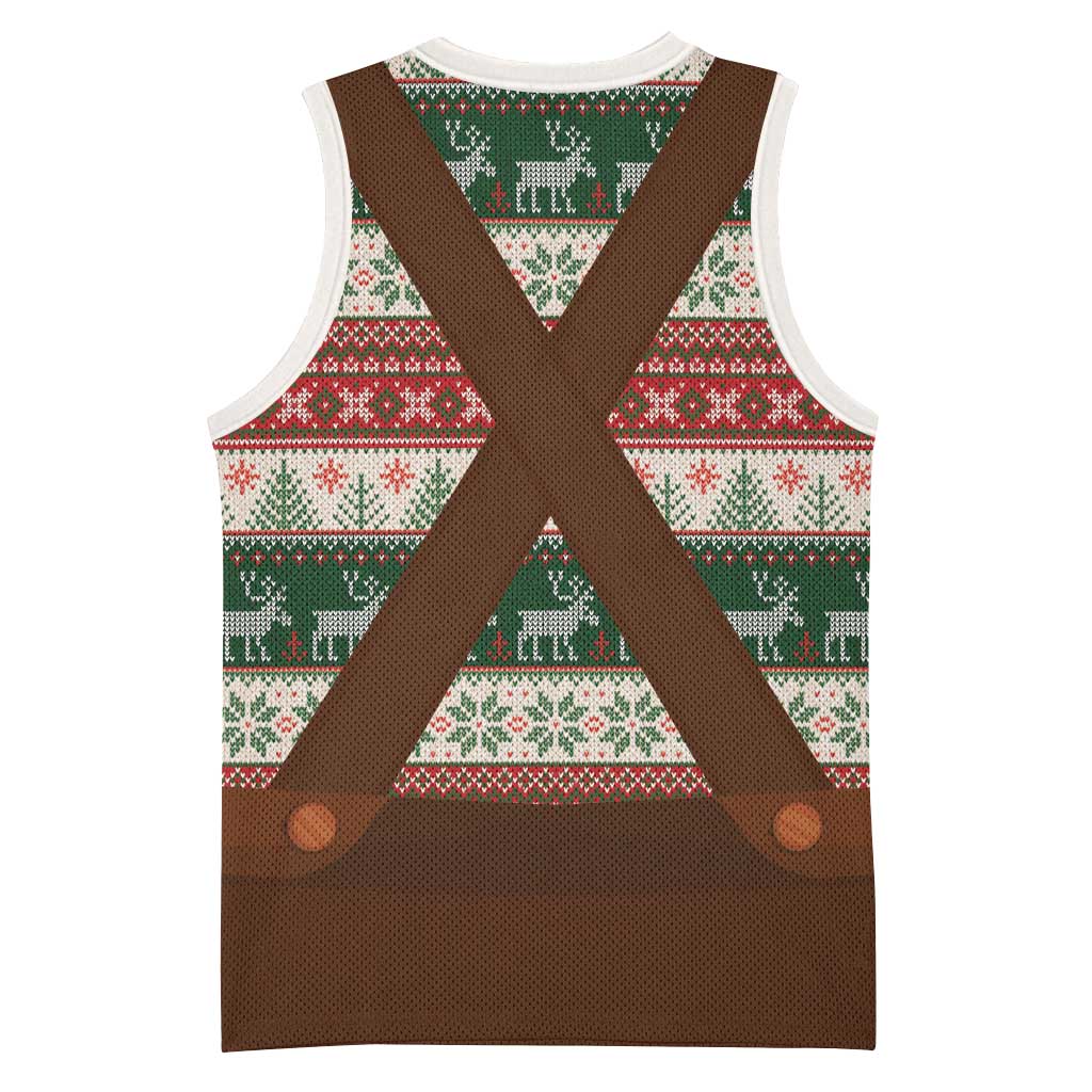 Germany Bavarian Christmas Basketball Jersey German Heritage Costume - Wonder Print Shop