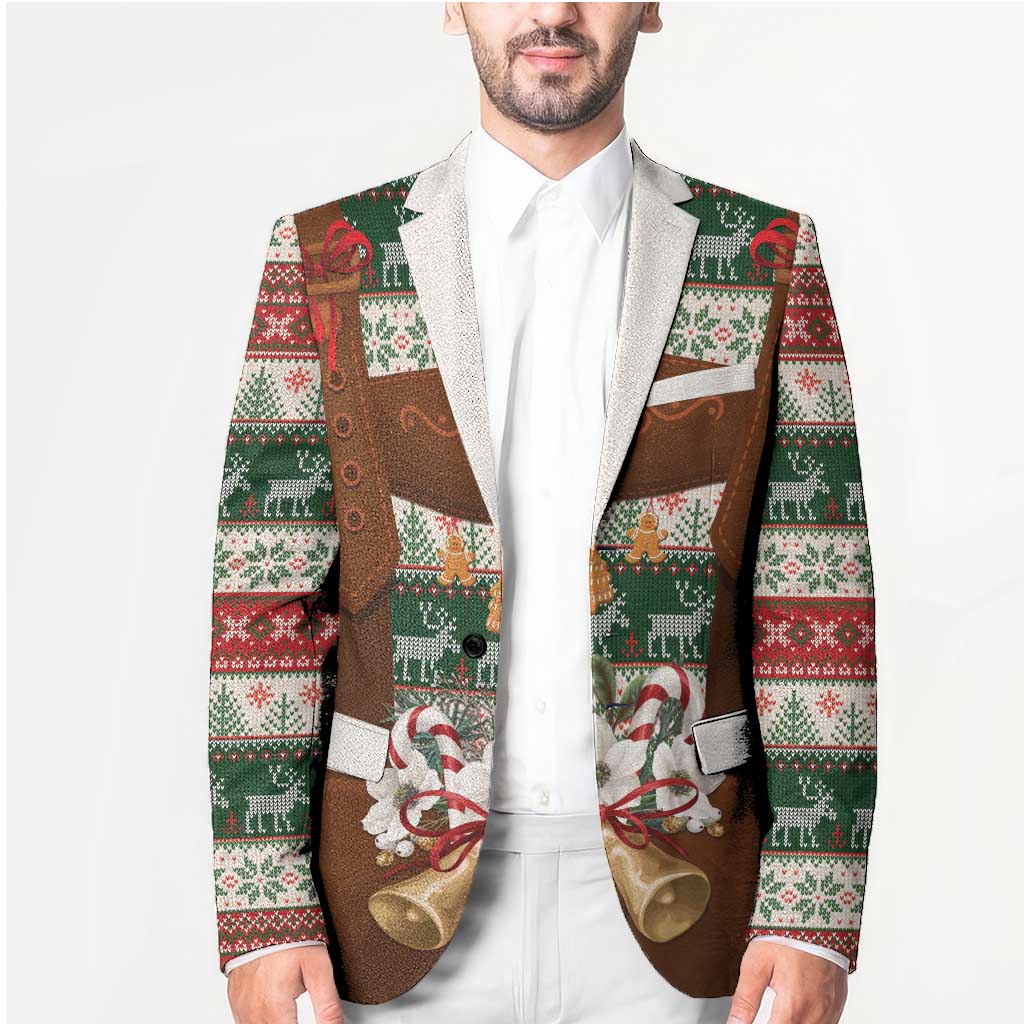 Germany Bavarian Christmas Blazer German Heritage Costume - Wonder Print Shop