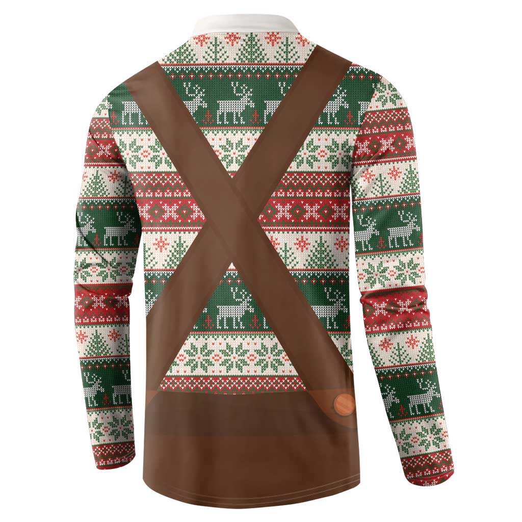 Germany Bavarian Christmas Button Sweatshirt German Heritage Costume - Wonder Print Shop
