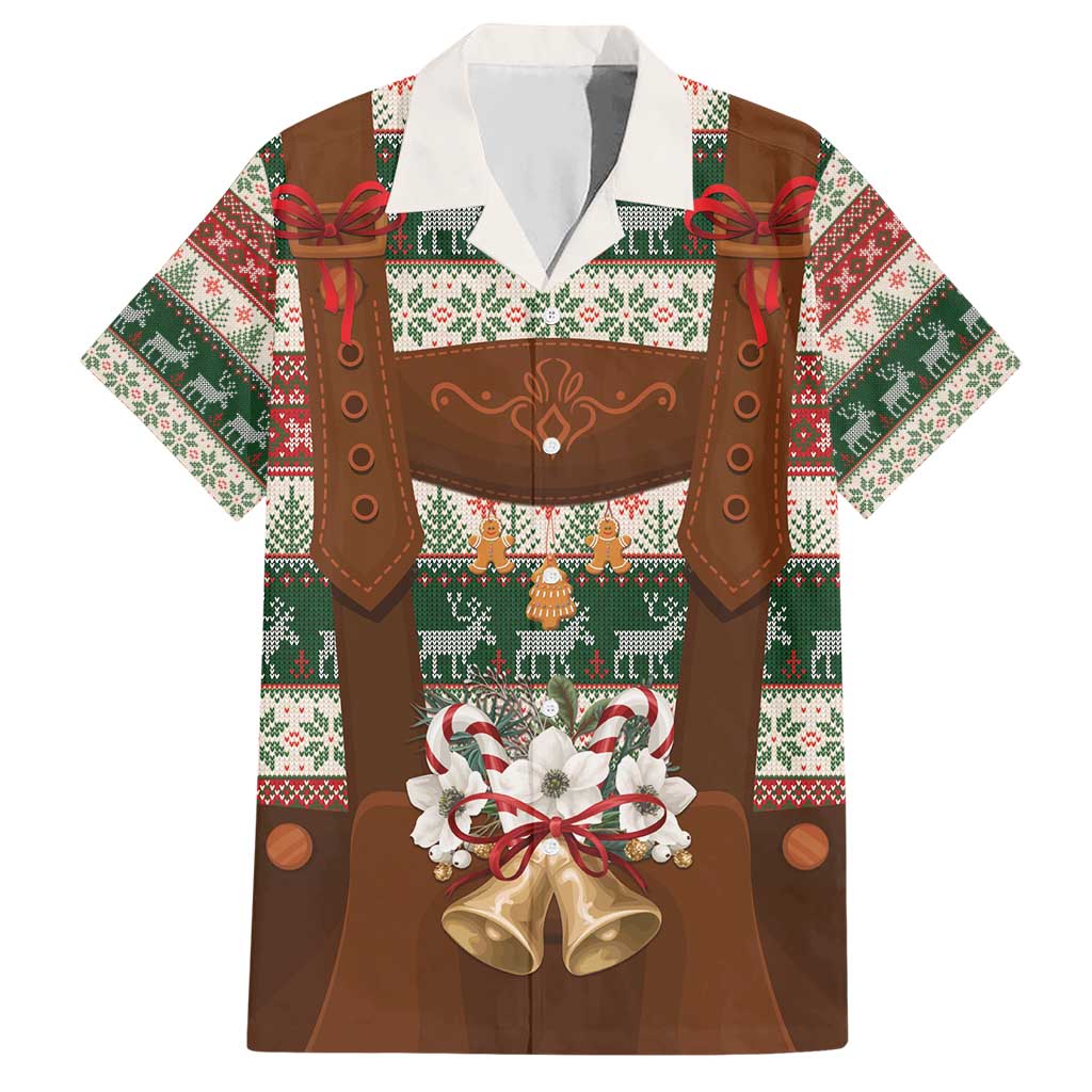 Germany Bavarian Christmas Hawaiian Shirt German Heritage Costume - Wonder Print Shop