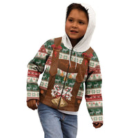 Germany Bavarian Christmas Kid Hoodie German Heritage Costume - Wonder Print Shop