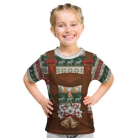 Germany Bavarian Christmas Kid T Shirt German Heritage Costume - Wonder Print Shop