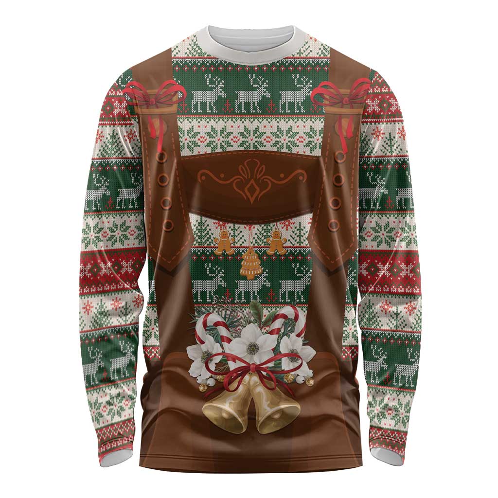 Germany Bavarian Christmas Long Sleeve Shirt German Heritage Costume - Wonder Print Shop