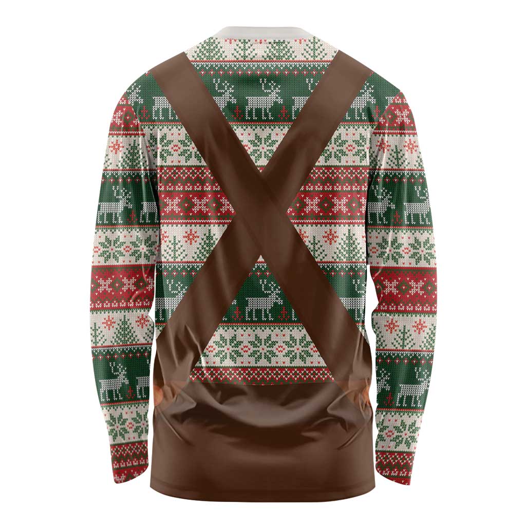 Germany Bavarian Christmas Long Sleeve Shirt German Heritage Costume - Wonder Print Shop