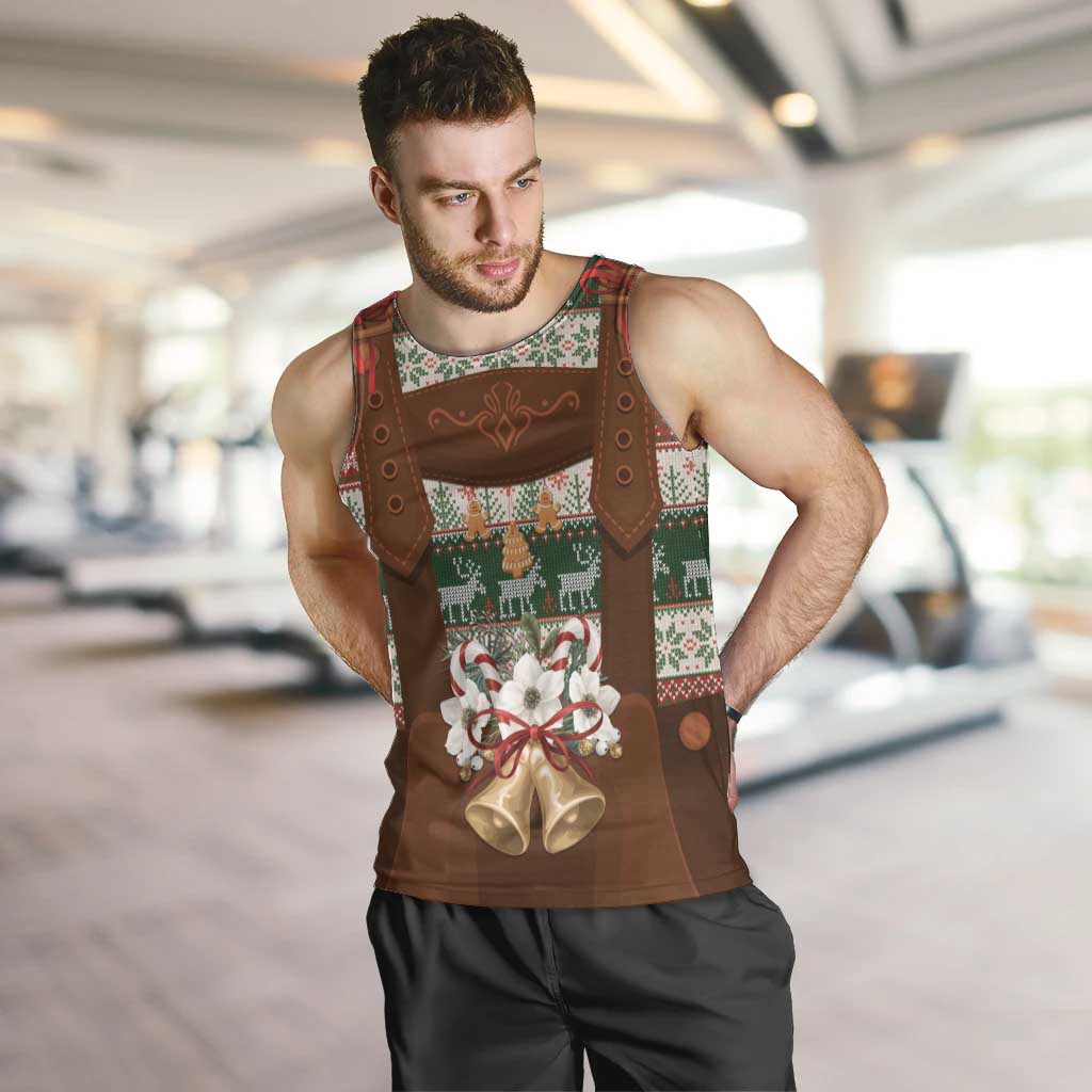 Germany Bavarian Christmas Men Tank Top German Heritage Costume - Wonder Print Shop