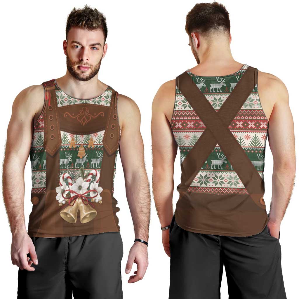 Germany Bavarian Christmas Men Tank Top German Heritage Costume - Wonder Print Shop