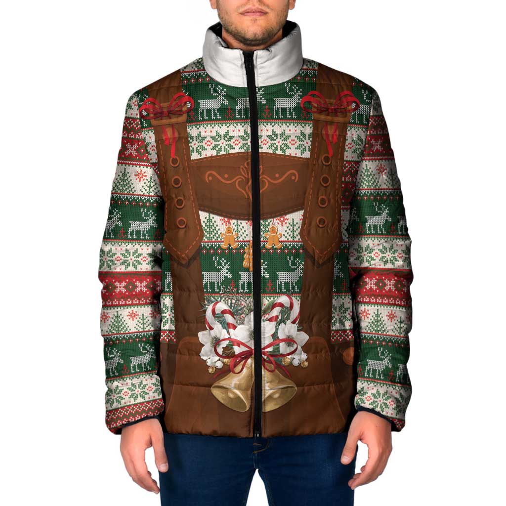 Germany Bavarian Christmas Padded Jacket German Heritage Costume - Wonder Print Shop