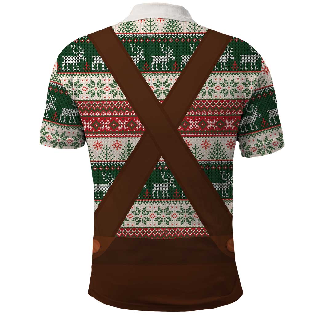 Germany Bavarian Christmas Polo Shirt German Heritage Costume - Wonder Print Shop