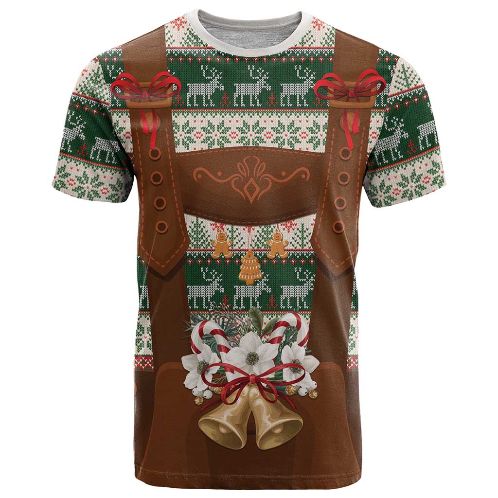 Germany Bavarian Christmas T Shirt German Heritage Costume - Wonder Print Shop
