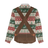 Germany Bavarian Christmas Women Casual Shirt German Heritage Costume - Wonder Print Shop