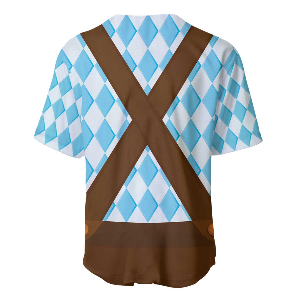 Germany Christmas Baseball Jersey Bavarian Costume Style - Wonder Print Shop