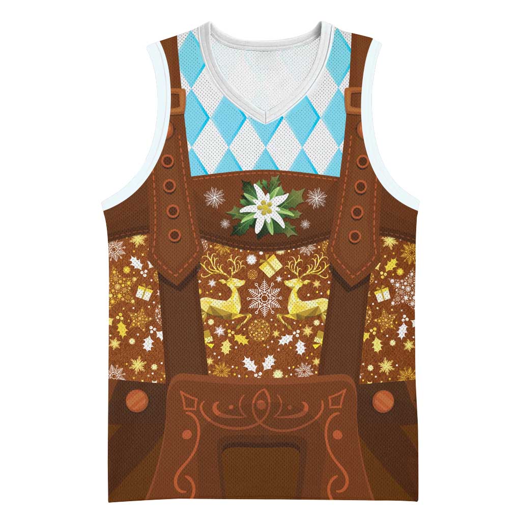 Germany Christmas Basketball Jersey Bavarian Costume Style - Wonder Print Shop