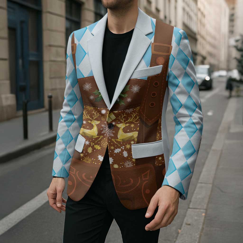 Germany Christmas Blazer Bavarian Costume Style - Wonder Print Shop
