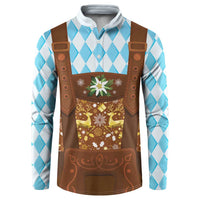 Germany Christmas Button Sweatshirt Bavarian Costume Style - Wonder Print Shop