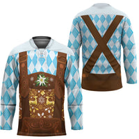 Germany Christmas Hockey Jersey Bavarian Costume Style - Wonder Print Shop