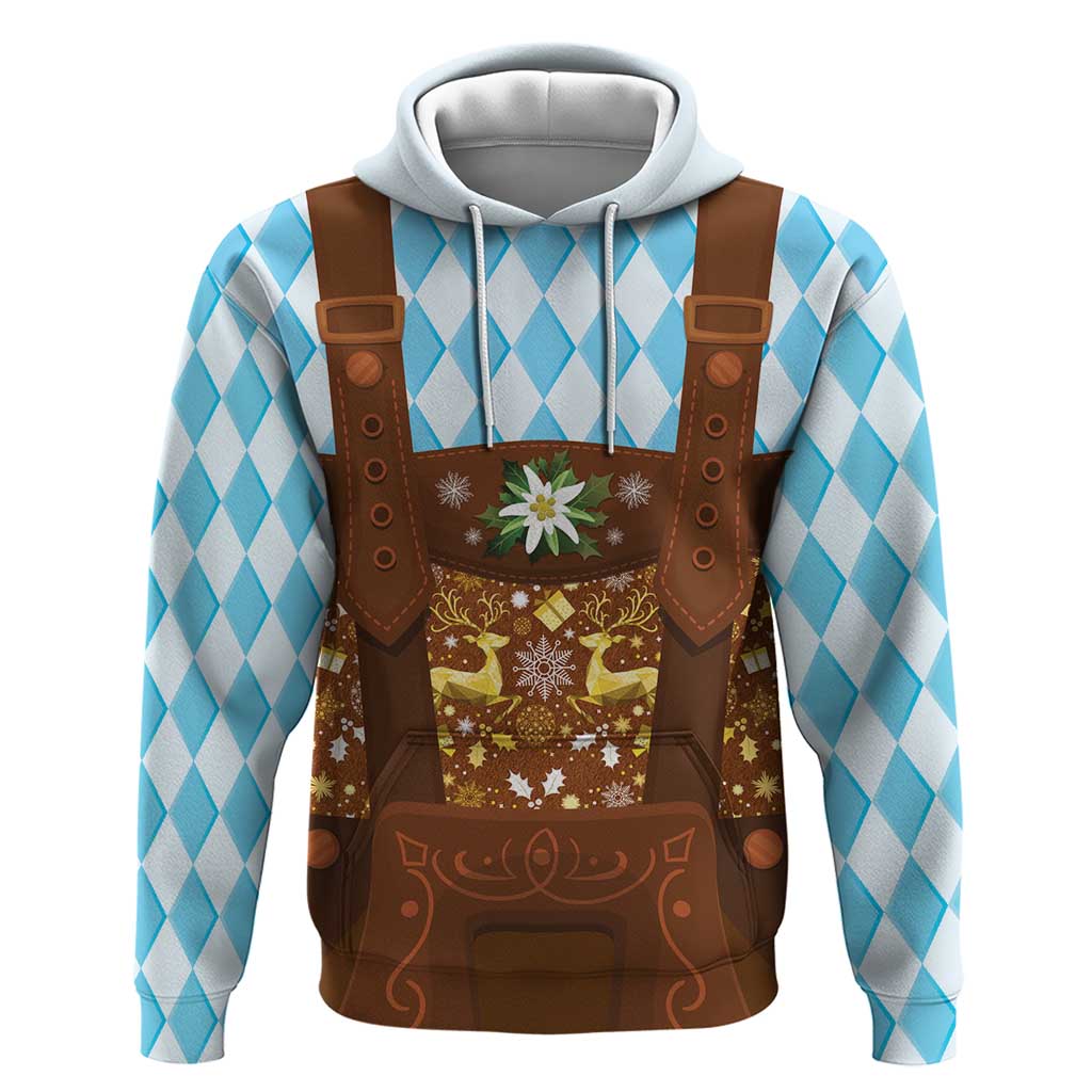 Germany Christmas Hoodie Bavarian Costume Style - Wonder Print Shop