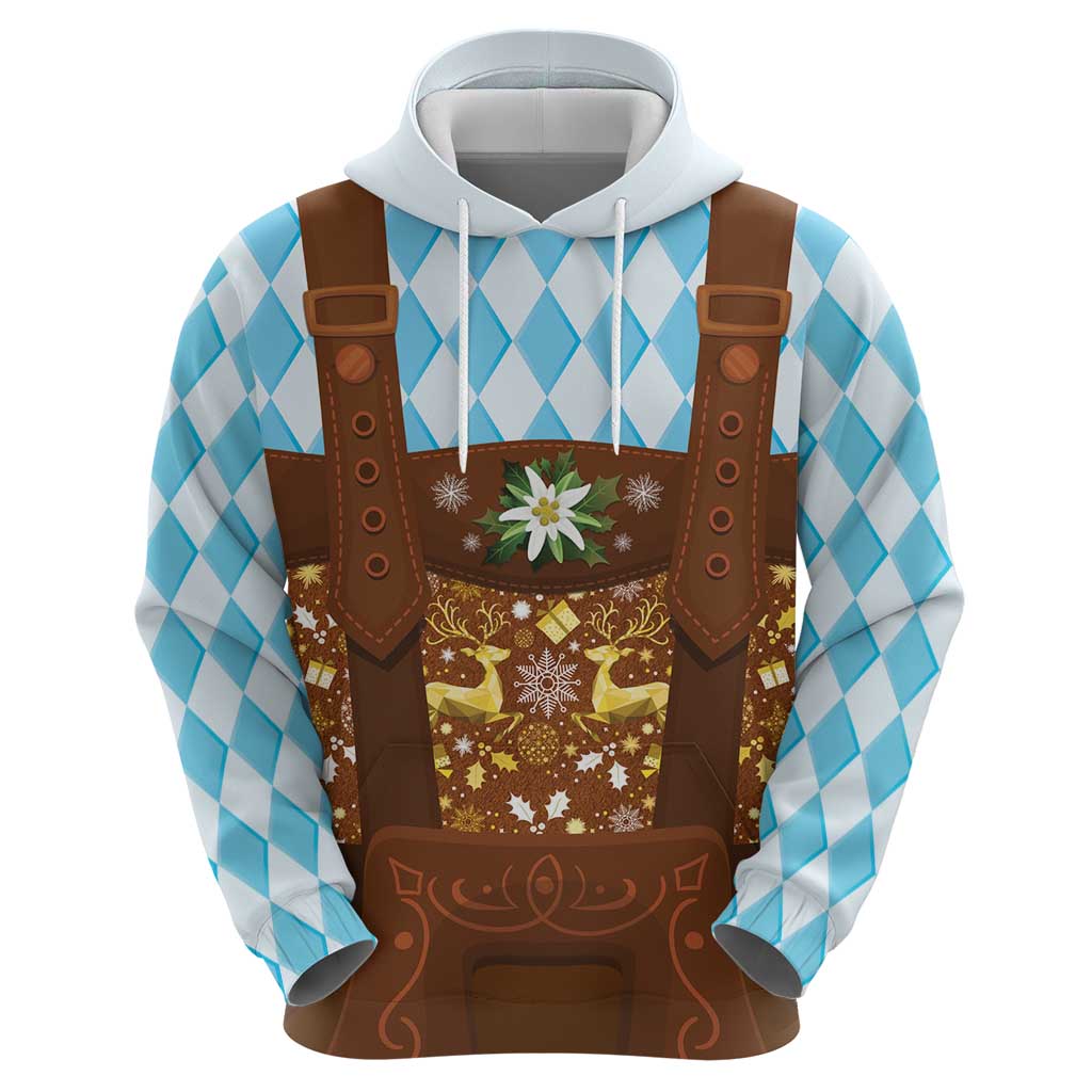 Germany Christmas Hoodie Bavarian Costume Style - Wonder Print Shop