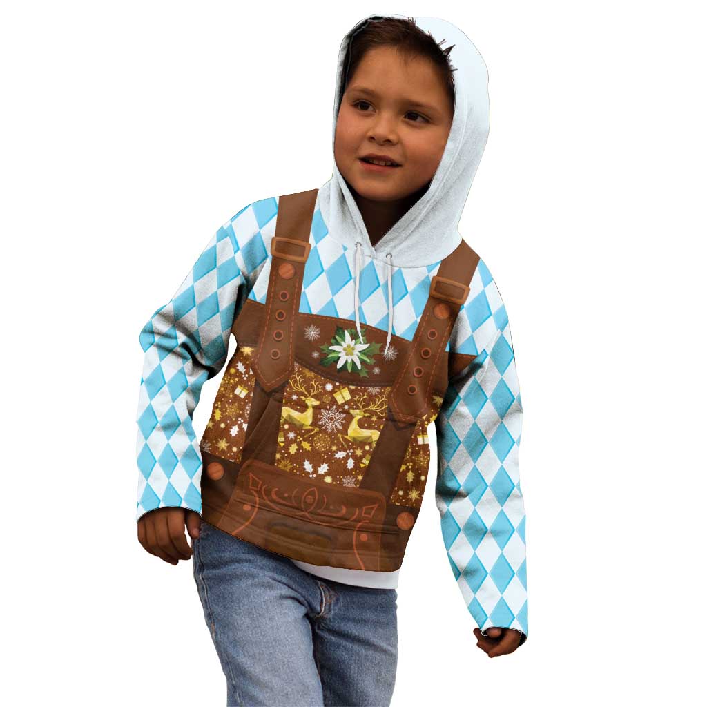 Germany Christmas Kid Hoodie Bavarian Costume Style - Wonder Print Shop
