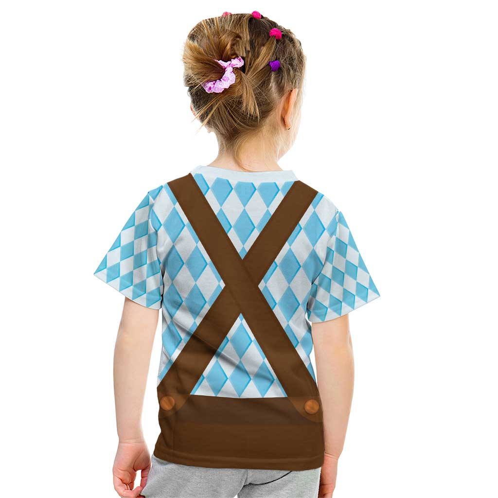 Germany Christmas Kid T Shirt Bavarian Costume Style - Wonder Print Shop