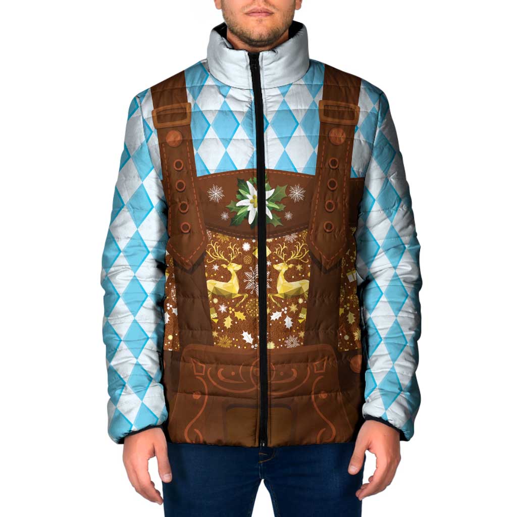 Germany Christmas Padded Jacket Bavarian Costume Style - Wonder Print Shop