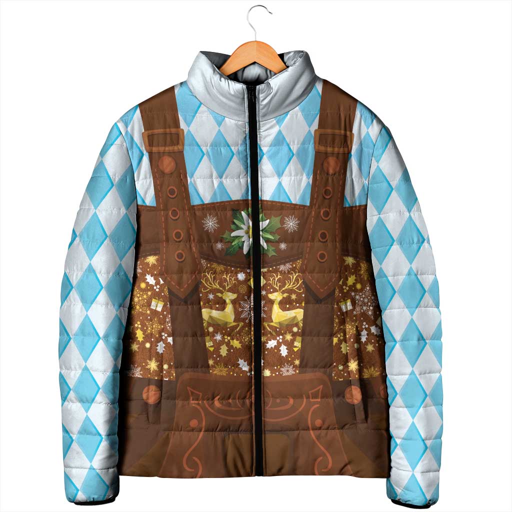 Germany Christmas Padded Jacket Bavarian Costume Style - Wonder Print Shop